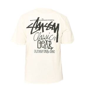 스투시 피그먼트 다이드 클래식 기어 티셔츠 내츄럴 1905084