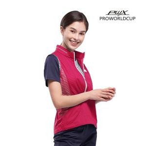 [PWX]Q222-6221-1CR 여성 메쉬 베스트