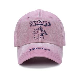 [지프](남녀공용) 빈티지 곰 자수볼캡(JQ2GCU217)