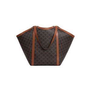 [관세포함] 셀린느 라지 트리오페 캔버스 카바스 숄더백 121572GQC 04LU (탄)