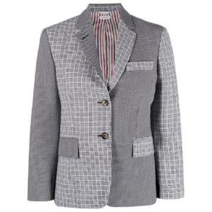 25 FW 톰브라운 믹스 프린트 싱글 브레스티드 블레이저 FBC637FF0341 TP432049679