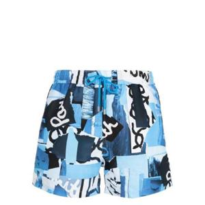 25 FW 폴스미스 로고 프린트 스윔 쇼츠  M1A239BK41261 TP432472147