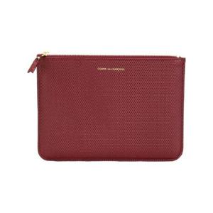 25 FW 꼼데가르송 페블 가죽 동전 지갑 SA5100LG TP432404955