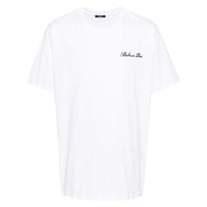 25 FW 발망 로고 자수 티셔츠 CH1EG010BC68 TP432242708