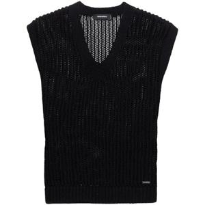 25 FW 디스퀘어드2 오픈 니트 베스트 S74HA1516D13089 TP432360450