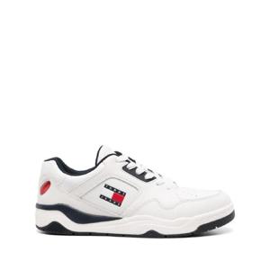 25 FW 타미진 로고 프린트 가죽 스니커즈 EM0EM01379 TP432178038