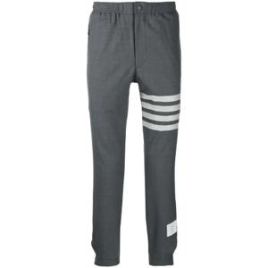 25 FW 톰브라운 미디엄 그레이 플레인 위브 수트 스냅 프런트 트랙 팬츠 MTT012A06146 TP432344962