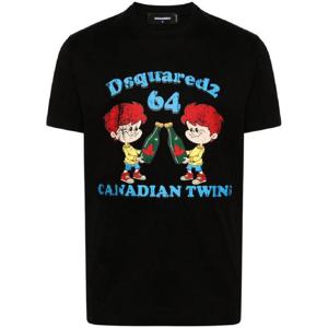 25 FW 디스퀘어드2 쿨 핏 코튼 티셔츠 S71GD1396S23009 TP432103565