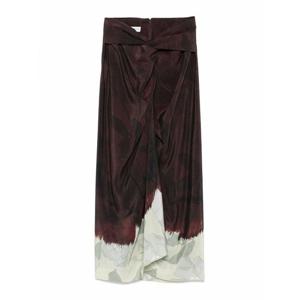 [DRIES VAN NOTEN] 라프리마 여성 니 Length 미디 Sidras 스커트 108069069703 화이트 /8