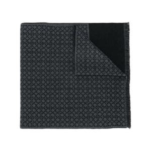 25 FW 페라가모 로고 패턴 스카프 671685 TP432434571