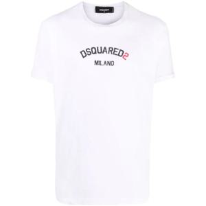 25 FW 디스퀘어드2 로고 프린트 티셔츠 S74GD0969S22507 TP432141741