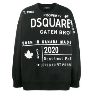 25 FW 디스퀘어드2 프린트 스웨트셔츠 S74GU0419S25030 TP432524134