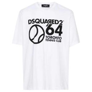 25 FW 디스퀘어드2 로고 프린트 티셔츠 S71GD1379D20020 TP432140940