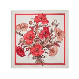 25 FW 페라가모 플로럴 프린트 실크 스카프 771387 TP432355859