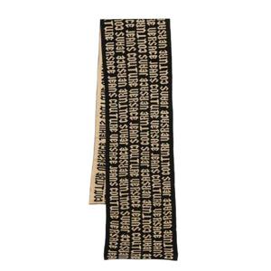 25 FW 베르사체진스꾸뛰르 인타르시아 로고 스카프 77HA2H52ZG293 TP432354986