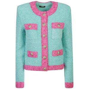 25 FW 발망 크롭 트위드 재킷 DF1SK249KG70 TP432137016