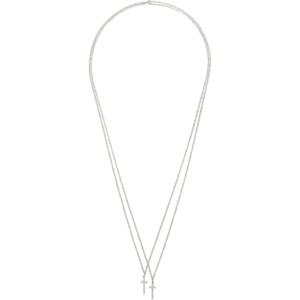 25 FW 디스퀘어드2 디스퀘어드2 더블 크로스 네크리스 NEM000137200001 TP432092733