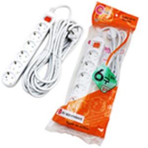 개별 (대한) 코드붙은 멀티탭 6구1.5M_0146