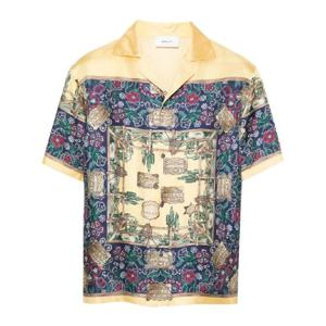 25 FW 발리 그래픽 프린트 실크 셔츠 MSH01JSE123 TP432000870