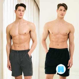 [베이직엘르]베이직엘르 남성인 버클형 비치반바지 BEM-Y909