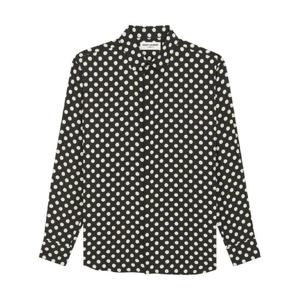 25 FW 생로랑 폴카 도트 실크 셔츠 646850Y6G75 TP432235091