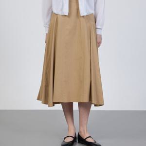 [쥬크]뒷밴딩 A라인 맥시 롱 스커트_Z252MSD015