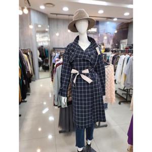 르니앤맥코이 세이브존05 체크 트랜치코트 MH03BY205