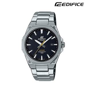 [에디피스]EFR-S108D-1AVUDF LTJJ 슬림라인 팔각 베젤 실버 풀메탈 시계
