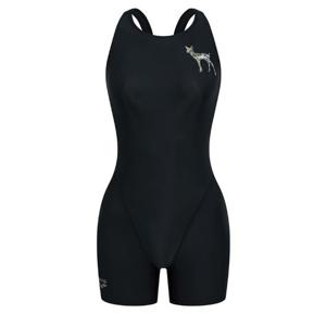 [아레나] 디어베어 선수 3부 반신 레이서백 수영복 A4FL1CE01BLK