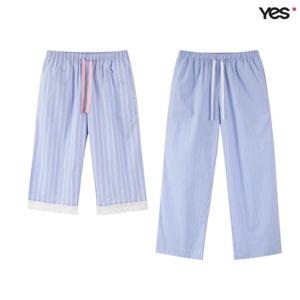 [예스]스트라이프 면소재 커플 이지웨어 하의 YSWEB251YSMEB251