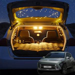 디올뉴 코나 차박 식빵등 LED 트렁크 조명 감성무드