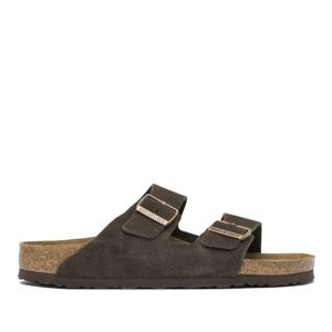 버켄스탁 아리조나 더블 버클 스웨이드 샌들 951313 MOCCA