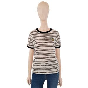 [숲]반팔 스트라이프 꿀벌 자수 티 SB6ST34A