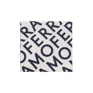 페라가모 올오버 로고 자카드 스카프 320795SROBLIQUE770199 NAVYBEIGENAVY TP934766226