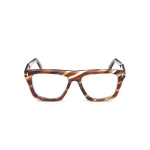 톰포드 톨토이즈셸 스퀘어 프레임 안경 FT6059B