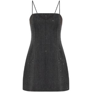 25 FW 알렉산더왕 크리스털 장식 울 미니 드레스 1WC1256725010 TP432081279