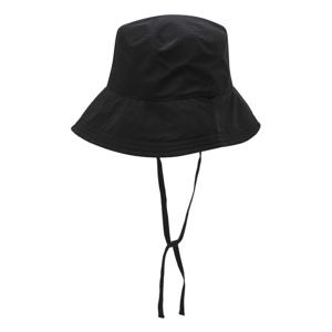 [가벼운모자] HIHE5F007BK_여성 블랙 단색 면혼방 벙거지모자