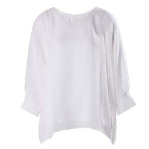 [펠리체조수니]라운드넥 쉬폰 블라우스(FLMB256)