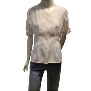 [숲]소매리본 블라우스(SB5SS3F)