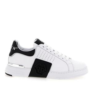 필립플레인 헥사곤 레더 로우탑 스니커즈 PAESUSC0775PLE005N 0