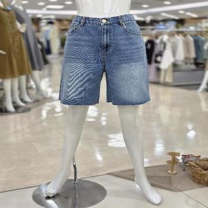 ab.f.z 세이브존09 백밴딩 로고 데님반바지 afqz5p31g