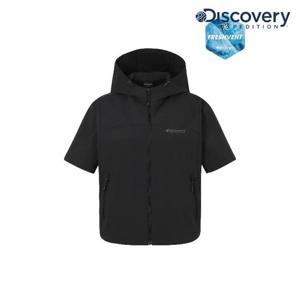 디스커버리 (DWTR9A053_BKS) 프레시벤트 여성 폴튼 반팔 트레이닝 자켓 DXNW