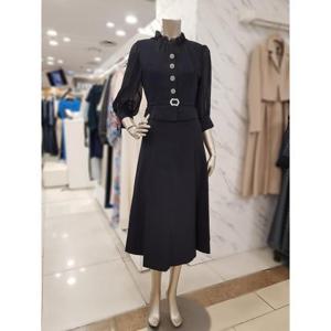 미니멈 세이브존01 하이넥 쉬폰 원피스 MXCAWO7460