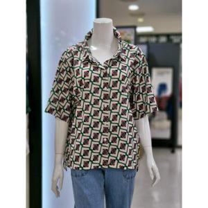 화이트호스 세이브존05 큰사이즈 오픈 블라우스 A42244