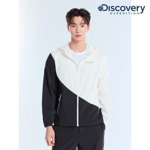 디스커버리 (DMWJ7A053_BKN) 프레시벤트 남성 이노블럭 바람막이 DXNW