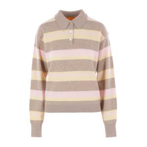 게스트인레지던스 스트라이프 캐시미어 폴로 스웨터 W30310JM