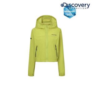 디스커버리 (DWWJ97053_OLN) 프레시벤트 여성 크롭 바람막이 DXNW