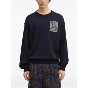 25 FW 겐조 카몬 인타르시아 로고 스웨터 FF55PU7283BA TP440265099