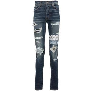 25 FW 아미리 페이즐리 패치워크 스키니 진 PF22MDS030DSI TP440842724