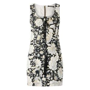 25 FW 로베르토 카발리 플로럴 레이스 미니 드레스 VQJ150DAP71 TP440939524